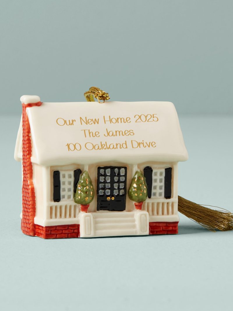 Personalized Our New Home Ornament